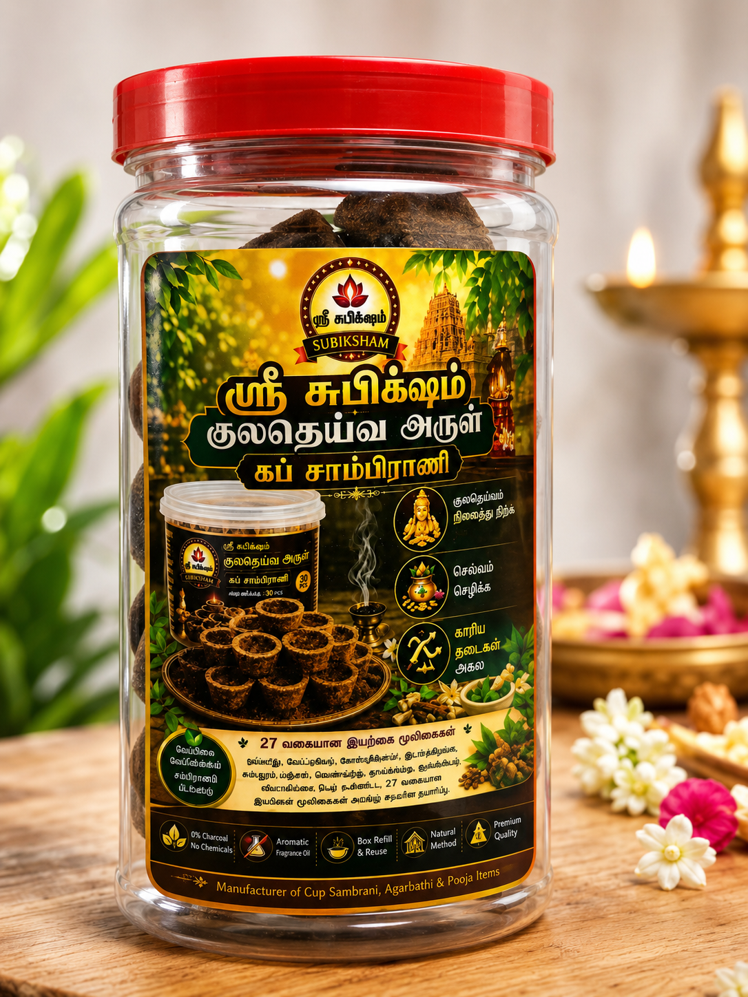Sri Subiksham kuladeivam arul cup sambrani